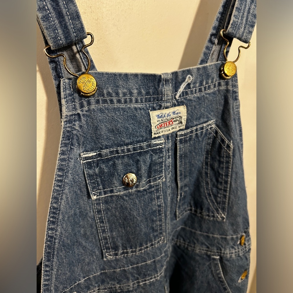 Vintage Overalls Carters Watch the Wear